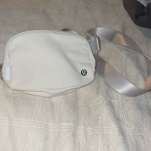 Lululemon white opal belt bag